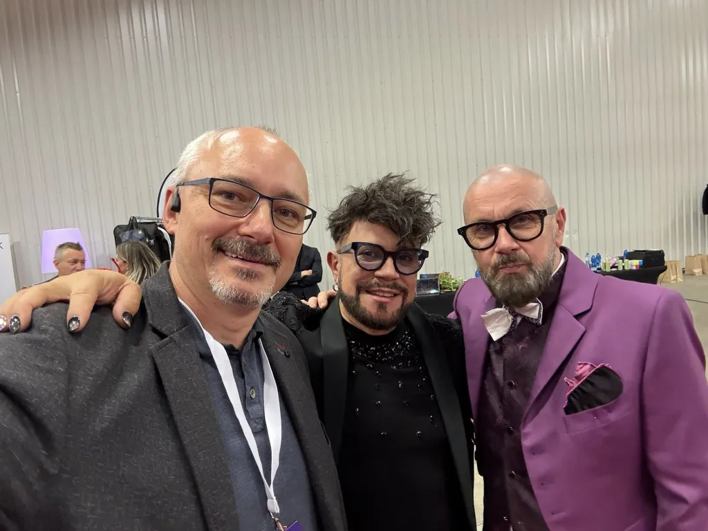 Jiří Morštadt s účastníky Czech Fashion Week